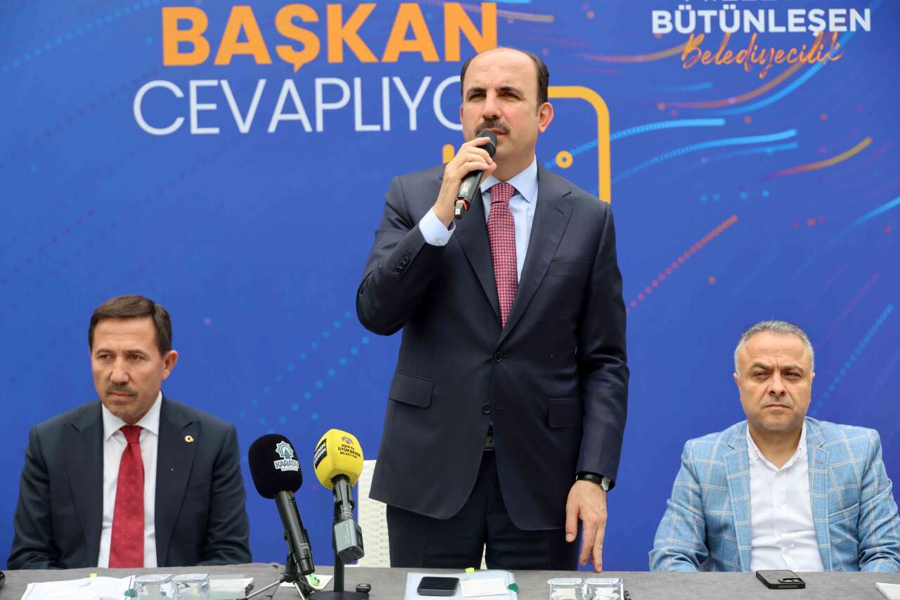 Karatay’da büyük buluşma! Borç vurgusu ile hizmetleri anlattılar 7